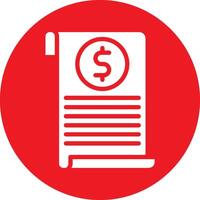 invoice image icon vector