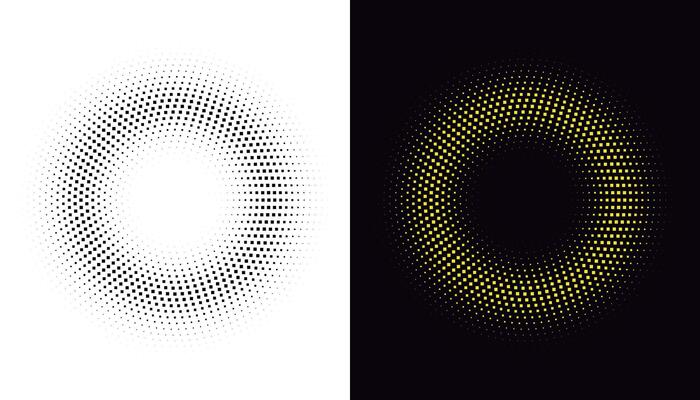 Halftone background , abstract backdrop design with two tone pattern