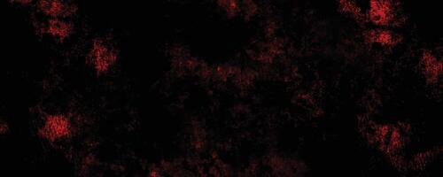 Distressed red grunge texture on a dark background, vector