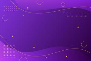 Abstract gradient background with geometric elements vector