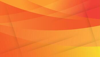 Gradient abstract orange background vector