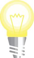 Lightbulb with Gradient vector