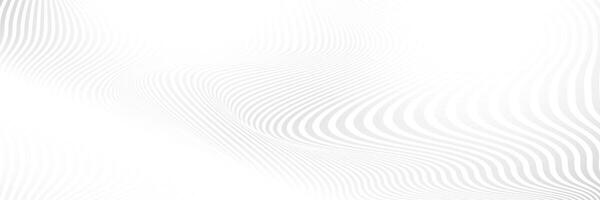Abstract white and gray color, modern design stripes background with curve lines, wavy pattern. illustration. vector