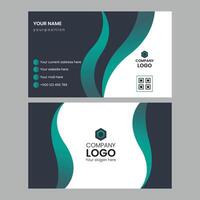 Business card design vector