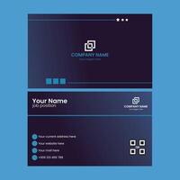 Business card design vector