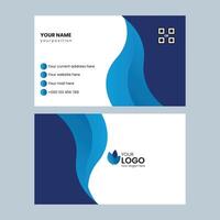 Business card design vector