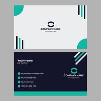 Business card design vector