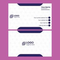 Business card design vector