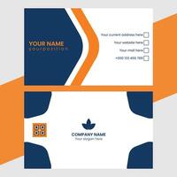 Business card design vector