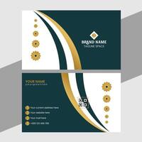 Business card design vector