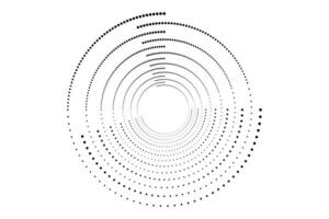 degradado trama de semitonos puntos antecedentes. popular Arte modelo en , textura. ilustración vector