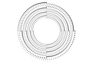 degradado trama de semitonos puntos antecedentes. popular Arte modelo en , textura. ilustración vector