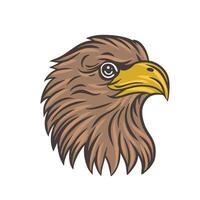 Eagle head logo vector