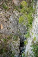 sápadere cañón en el Tauro montañas cerca Alanya, Turquía foto