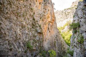 sápadere cañón en el Tauro montañas cerca Alanya, Turquía foto