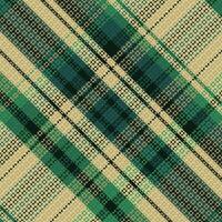 Tartan or plaid dark color pattern. vector