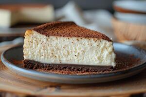 ultimate creamy cheesecake professional advertising food photography photo