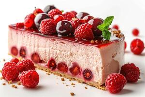 ultimate creamy cheesecake professional advertising food photography photo