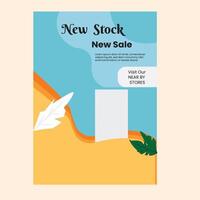 sale Flyer design vector