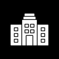 Office Glyph Inverted Icon vector