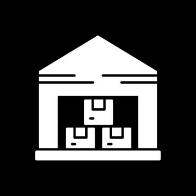 Inventory Glyph Inverted Icon