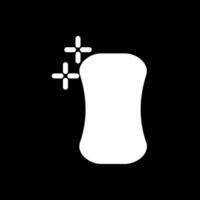 Soap Glyph Inverted Icon vector