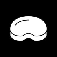 Steak Glyph Inverted Icon vector