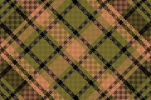 Tartan or plaid dark color pattern. vector
