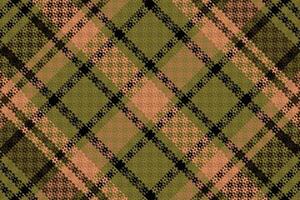 Tartan or plaid dark color pattern. vector