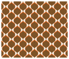 retro 1970-talet brun och orange mitten århundrade årgång bakgrund mönster med trä spannmål textur png
