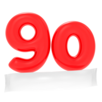 Celebrazione del 90 ° anniversario png