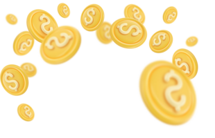 3d token munt pictogrammen stack png