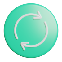 synchroniser charge bouton png