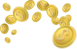 3d token munt pictogrammen stack png