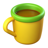 skön 3d kaffe kopp bilder för kreativ mönster png