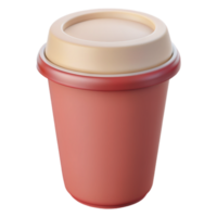 Beautiful 3D Coffee Cup Images for Creative Designs png