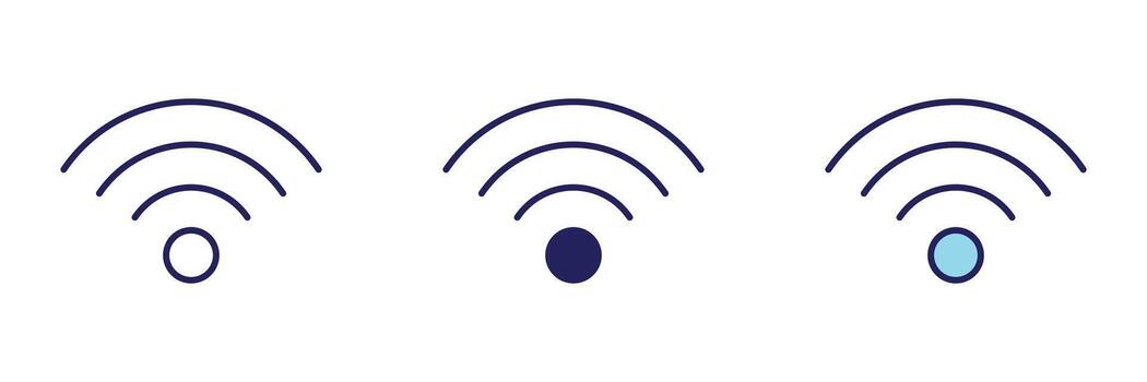 Wifi Icon - Navigation Set vector