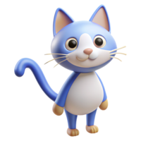 Mesmerizing 3D Cat A Stunning Image for Your Designs png