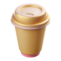 Beautiful 3D Coffee Cup Images for Creative Designs png