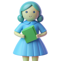 School Kid 3d image png