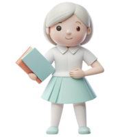 School Kid 3d image png