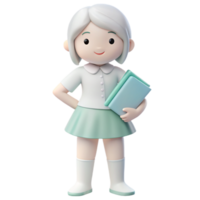 School Kid 3d image png