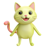 Mesmerizing 3D Cat A Stunning Image for Your Designs png