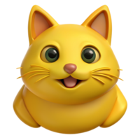 Mesmerizing 3D Cat A Stunning Image for Your Designs png