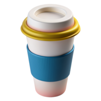 Beautiful 3D Coffee Cup Images for Creative Designs png