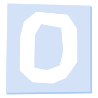 siffra alfabet font trasig rev papper skära illustration element form png