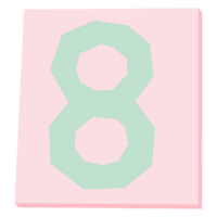 numero alfabeto font strappato strappato carta tagliare illustrazione elementi forma png