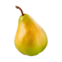 Pear fruit isolated on transparent background png