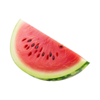 Watermelon fruit isolated on transparent background png