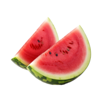 Watermelon fruit isolated on transparent background png